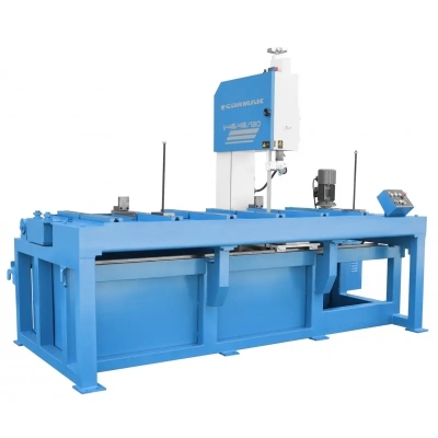 Fierăstrău vertical metal CORMAK pentru debitare precisă
