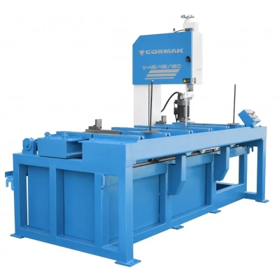 Fierăstrău vertical metal CORMAK pentru debitare precisă 2