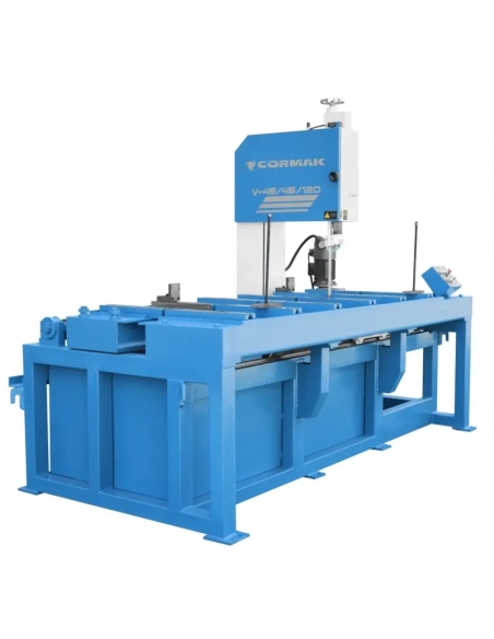 Fierăstrău vertical metal CORMAK pentru debitare precisă