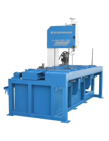 Fierăstrău vertical metal CORMAK pentru debitare precisă