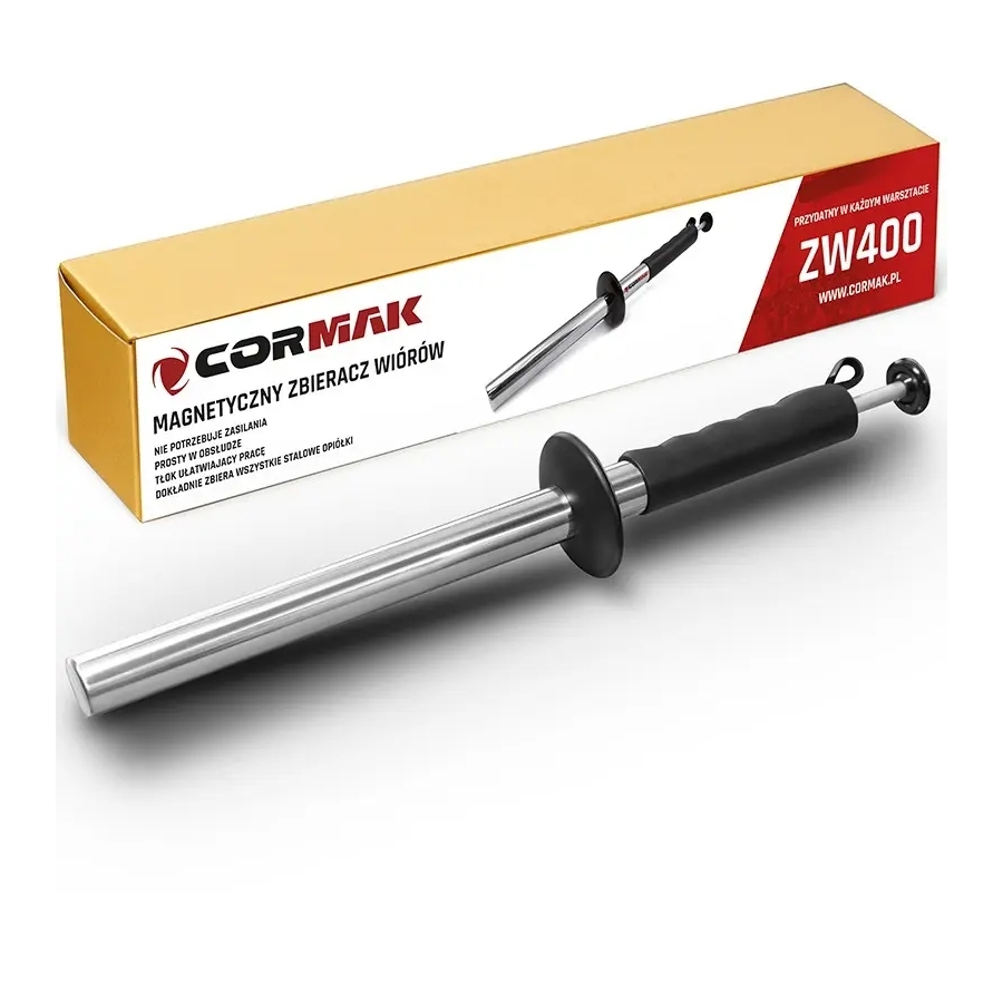 Colector magnetic ZW400 pentru așchii de oțel