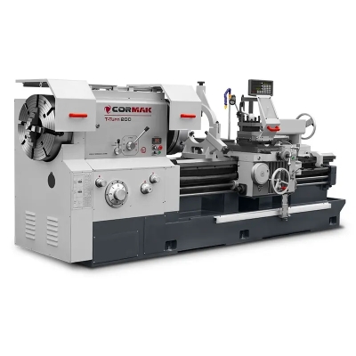 Strung pentru țevi CORMAK T-TURN 200 cu alezaj Ø200 mm