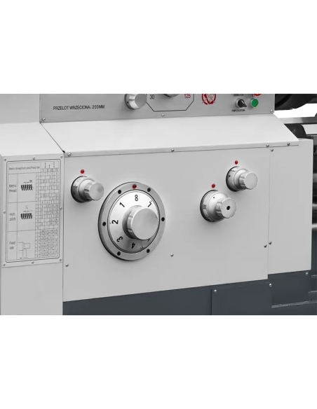 Strung pentru țevi CORMAK T-TURN 200 cu alezaj Ø200 mm
