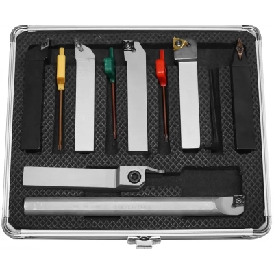 Set cuțite pentru strung 16×16 mm cu plăcuțe incluse