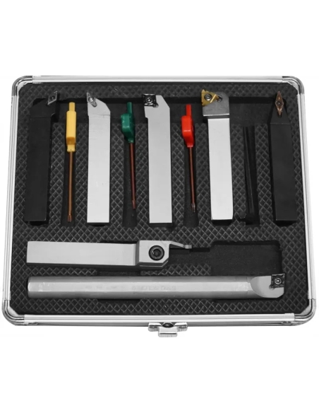 Set cuțite pentru strung 16×16 mm cu plăcuțe incluse