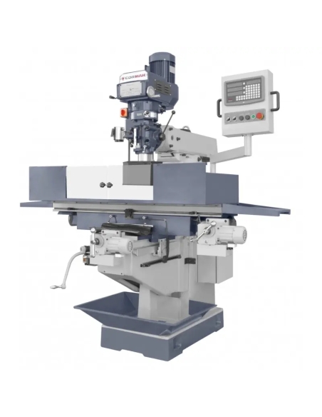 Mașină de frezat CORMAK MFM380 cu cap pivotant 3 axe