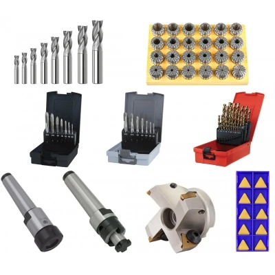 Set scule MK4 pentru freză metal, echipare completă