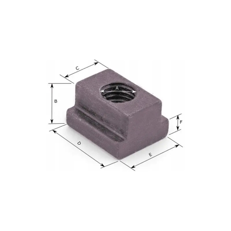 Set elemente fixare M10 T12 pentru frezare precisă