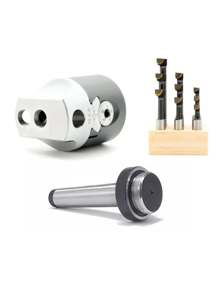 Set MK4 pentru alezare Ø10–125 mm cu con Morse 4