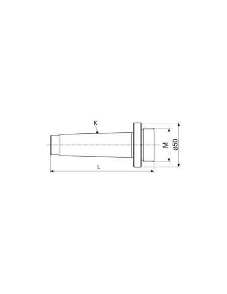 Set MK4 pentru alezare Ø10–125 mm cu con Morse 4