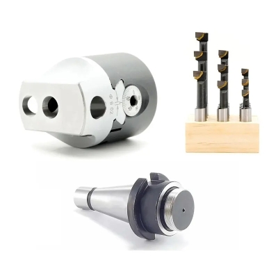 Set de alezare ISO40 pentru găuri 10–125 mm