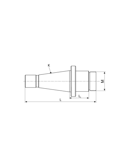 Set de alezare ISO40 pentru găuri 10–125 mm