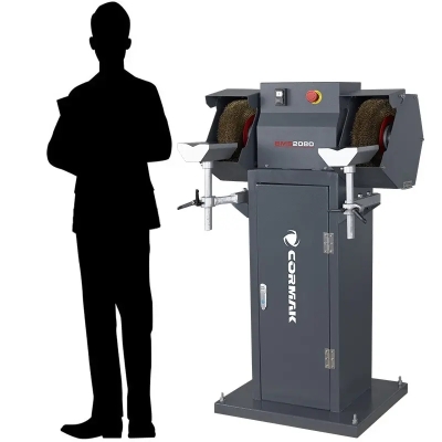 Mașină de debavurat CORMAK BMS2080 cu două discuri