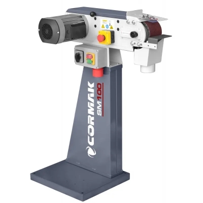 Șlefuitor cu bandă CORMAK SM100, stabil pentru metal