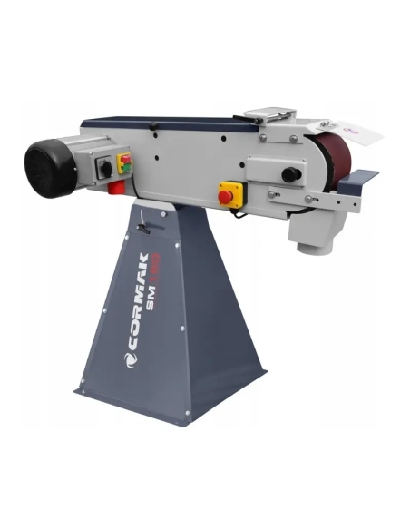 Șlefuitor cu bandă CORMAK SM150 pentru metal