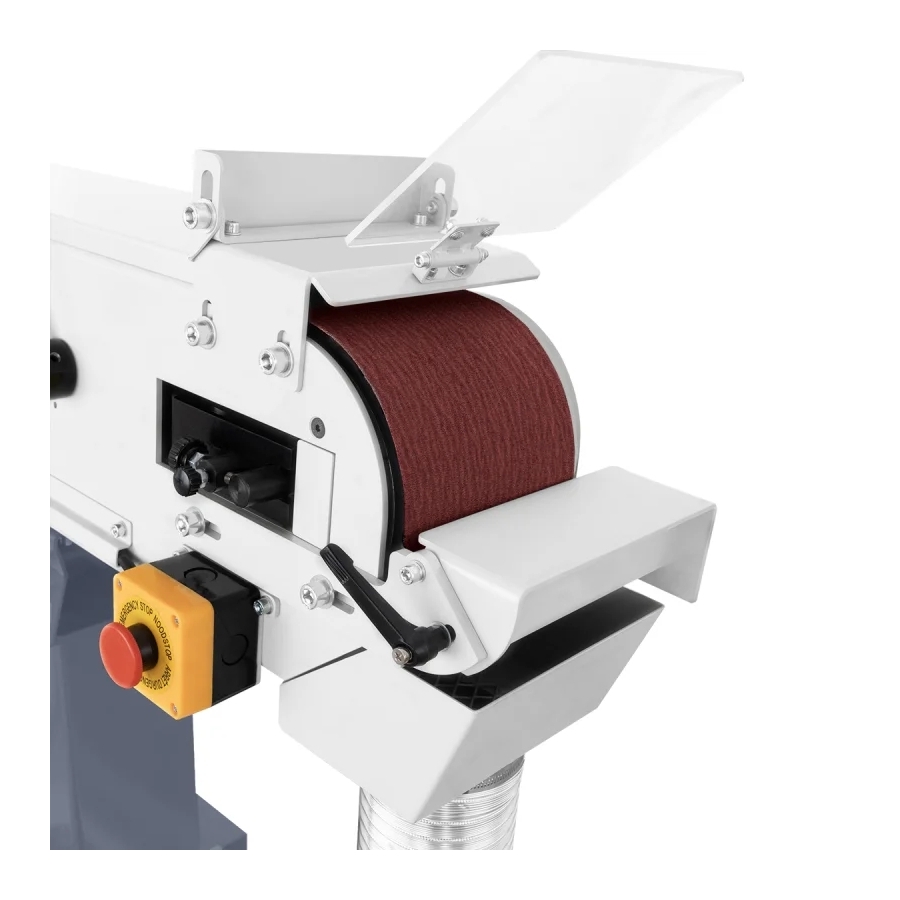Șlefuitor cu bandă metal CORMAK BS150-200 cu aspirație
