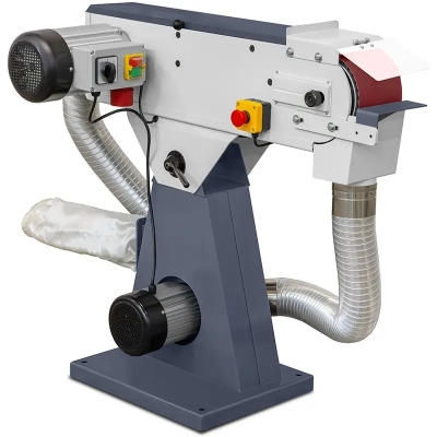 Mașină de șlefuit cu bandă CORMAK SM150D cu aspirare 2