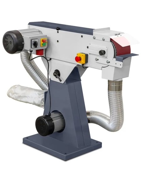 Mașină de șlefuit cu bandă CORMAK SM150D cu aspirare