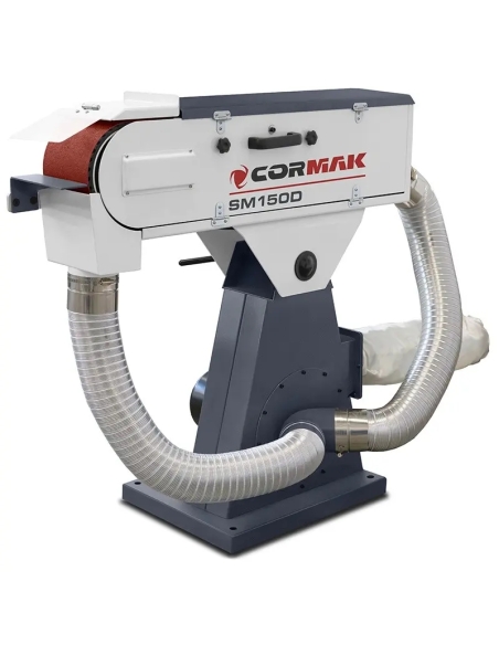 Mașină de șlefuit cu bandă CORMAK SM150D cu aspirare