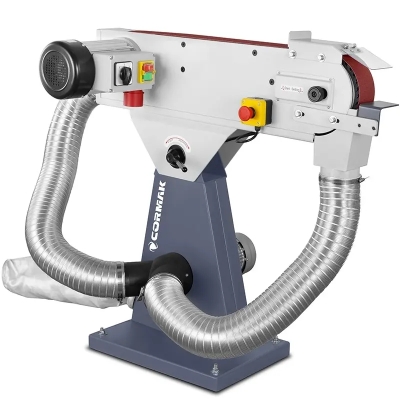 Șlefuitor cu bandă CORMAK SM75DC cu aspirare integrată