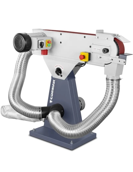 Șlefuitor cu bandă CORMAK SM75DC cu aspirare integrată