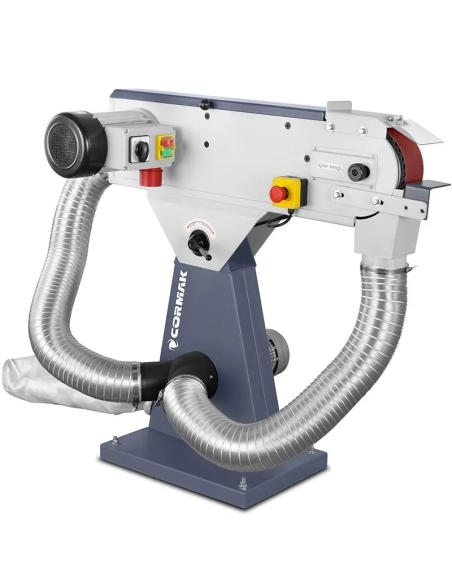Șlefuitor cu bandă CORMAK SM75DC cu aspirare integrată
