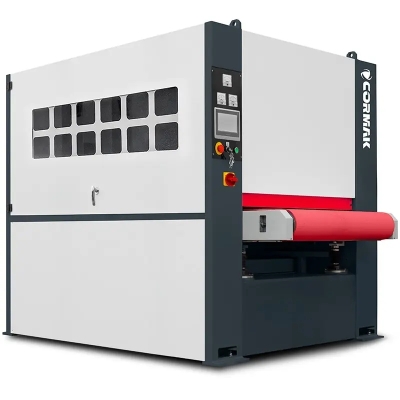 Mașină debavurat metal CORMAK SG1000SD cu bandă lată