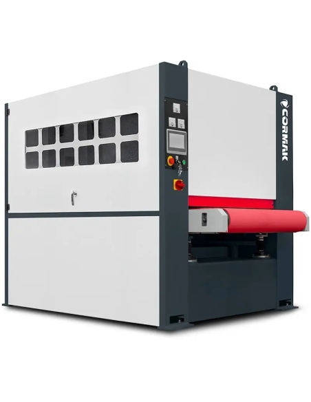 Mașină debavurat metal CORMAK SG1000SD cu bandă lată