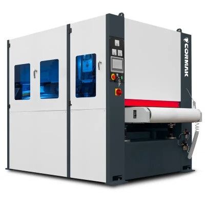 Mașină debavurat metal CORMAK SG1000RP cu bandă lată