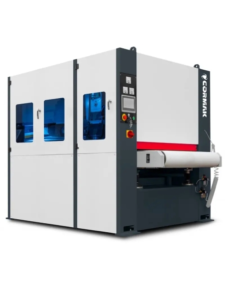 Mașină debavurat metal CORMAK SG1000RP cu bandă lată