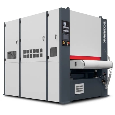 Mașină debavurat metal CORMAK SG1000R cu bandă lată
