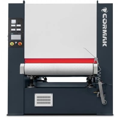 Mașină debavurat metal CORMAK SG1000R cu bandă lată 2