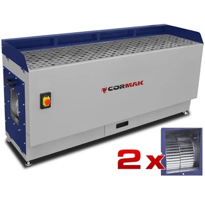 Masă de șlefuit metal CORMAK DT1500M cu extractor