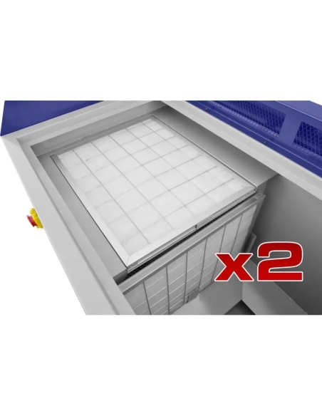 Masă de șlefuit metal CORMAK DT1500M cu extractor