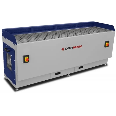 Masă de șlefuit metal CORMAK DT2000M cu extracție 2