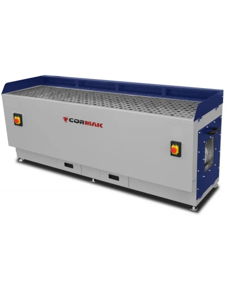 Masă de șlefuit metal CORMAK DT2000M cu extracție