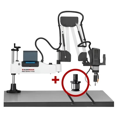 Mașină de filetat CORMAK cu braț rotativ 1700 mm