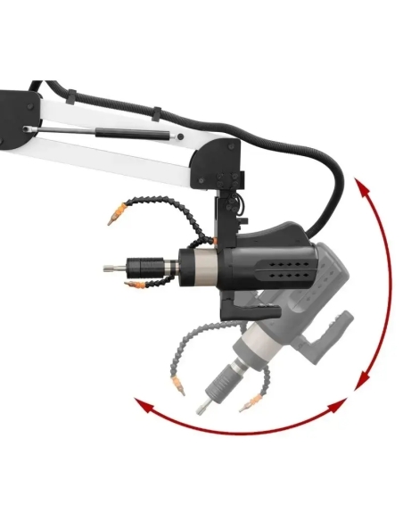 Mașină de filetat CORMAK cu braț rotativ 1700 mm
