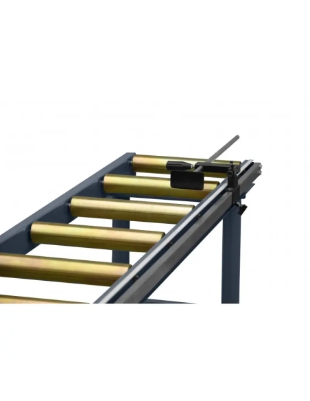 Conveior cu role CORMAK 1 m, cu riglă pentru tăieri precise