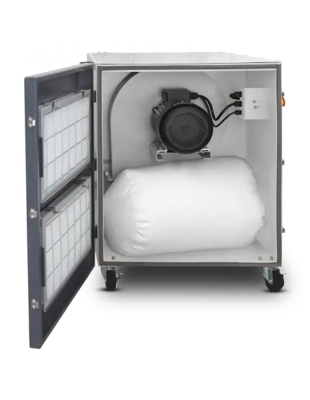 Aspirator metal CORMAK MDC1500/400 cu debit 2200 m³/h