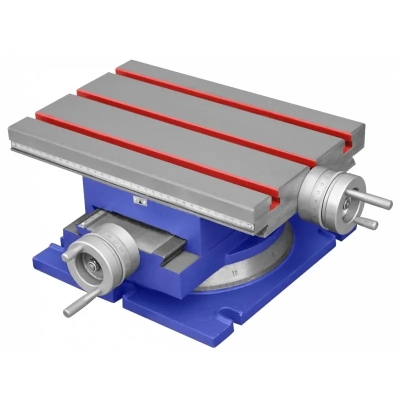 Masă rotativă în cruce 330×220 mm pentru poziționare precisă
