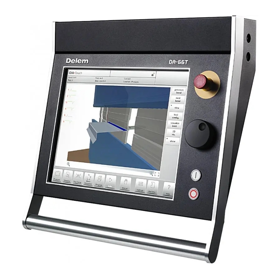 Presă abkant CNC 63×3200, cu control DELEM DA-58T
