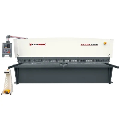Foarfecă-ghilotină hidraulică CORMAK pentru tablă 6 mm