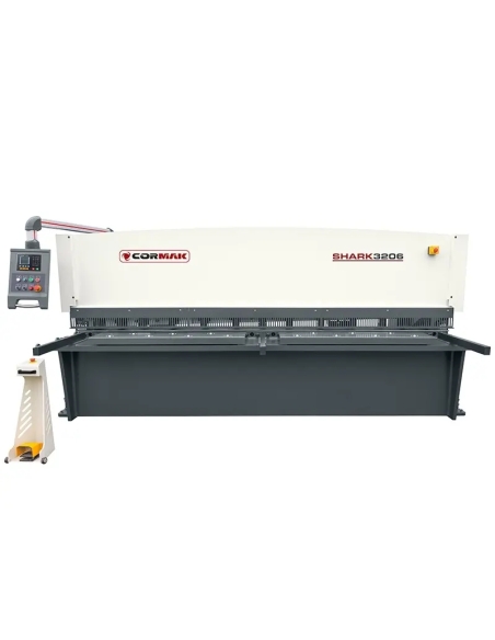 Foarfecă-ghilotină hidraulică CORMAK pentru tablă 6 mm