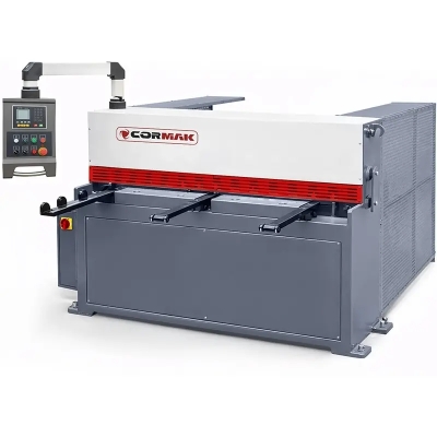 Foarfecă ghilotină mecanică NC 4×1300 pentru tablă