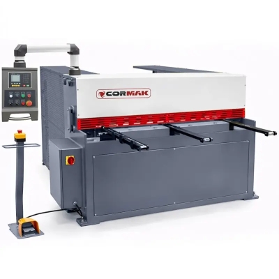 Foarfecă ghilotină mecanică NC 4×1300 pentru tablă 2