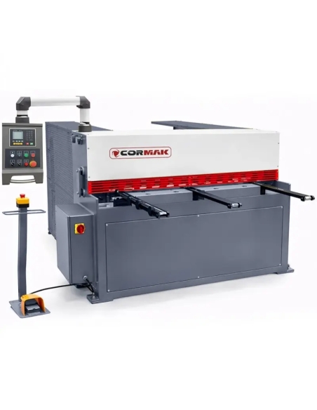Foarfecă ghilotină mecanică NC 4×1300 pentru tablă
