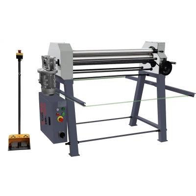 Mașină de roluit tablă CORMAK ESR 1020×2, precisă