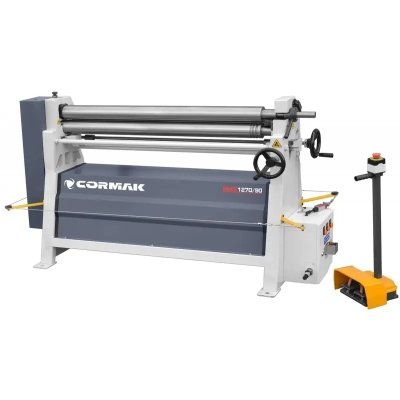 Mașină de roluit tablă CORMAK RM1270/90 pentru îndoire precisă