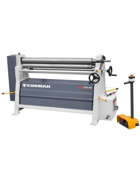Mașină de roluit tablă CORMAK RM1270/90 pentru îndoire precisă